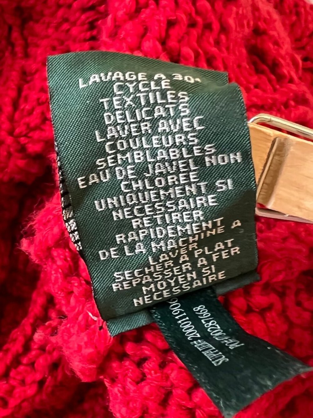 LRL Lauren Jean Co Ralph Lauren Cable Knit Roll-neck Sweater/Pullover - Picture 12 of 15